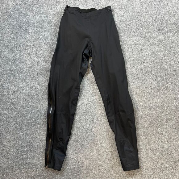 Patagonia Pants Womens S Small Black Spraymaster Water Repellent Full Side Zip - Picture 2 of 12